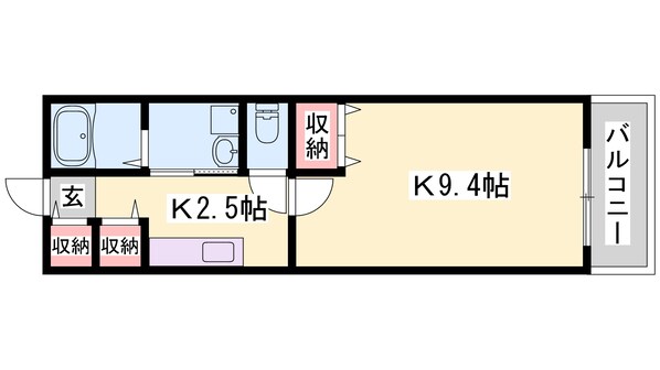 アビオニクス京町の物件間取画像